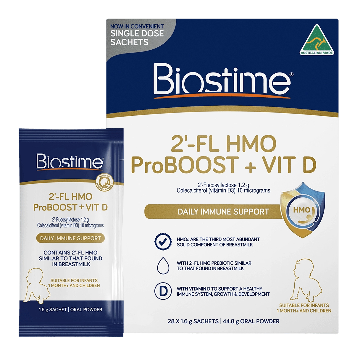 2'-FL HMO ProBOOST + Vit D