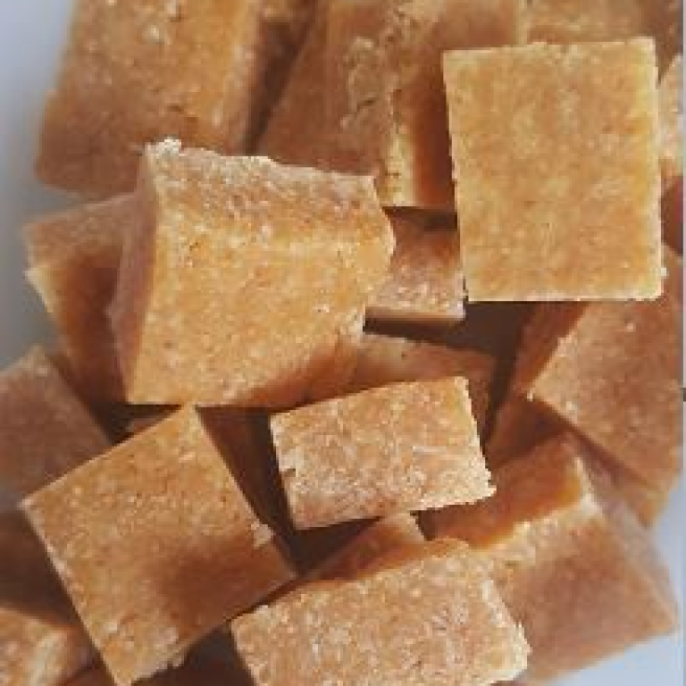 Coconut fruit squares