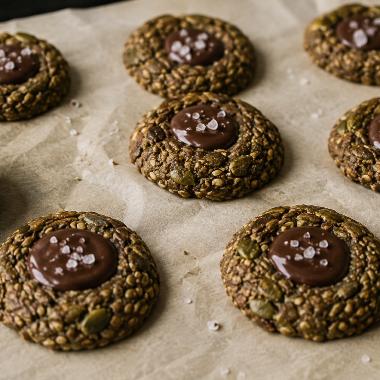 Choc Pepita Cookies